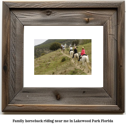 family horseback riding near me in Lakewood Park, Florida